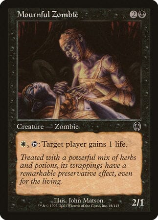 Mournful Zombie [Apocalypse] MTG Single Magic: The Gathering  | Multizone: Comics And Games