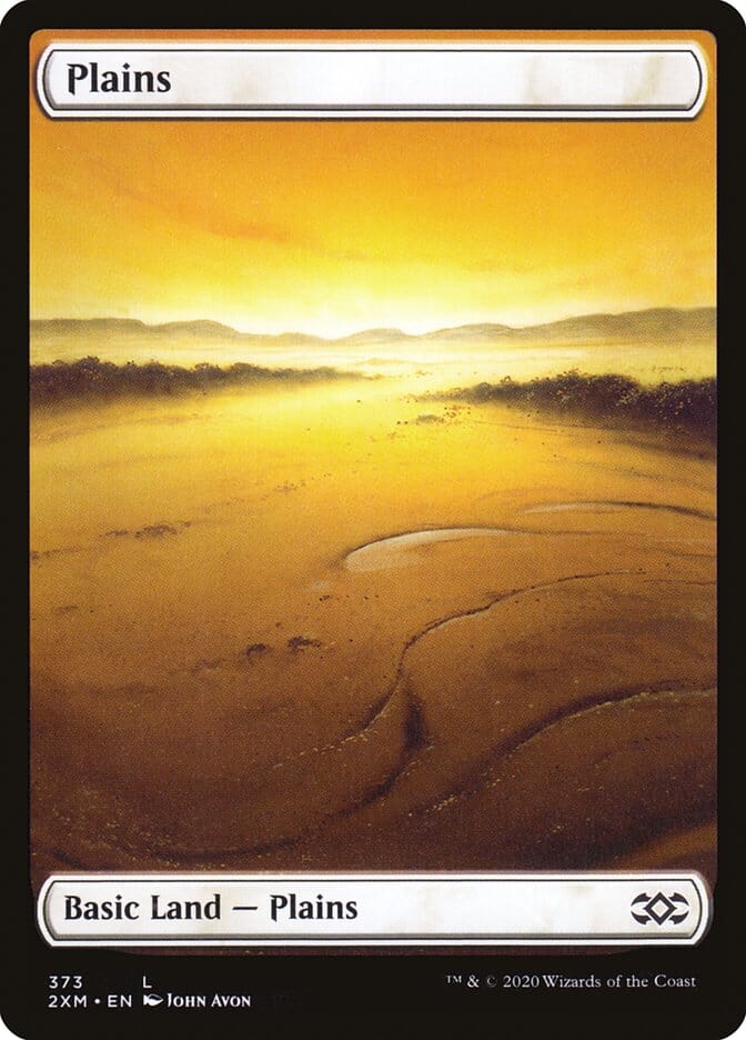 Plains (373) [Double Masters] MTG Single Magic: The Gathering  | Multizone: Comics And Games