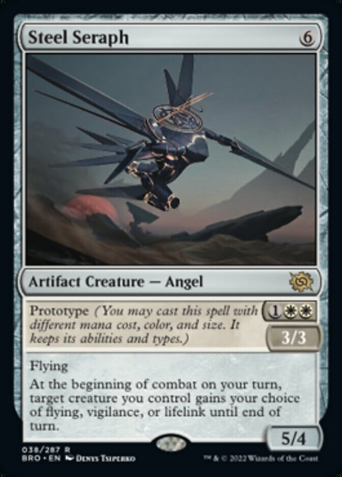 Steel Seraph [The Brothers' War] MTG Single Magic: The Gathering  | Multizone: Comics And Games