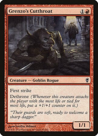 Grenzo's Cutthroat [Conspiracy] MTG Single Magic: The Gathering  | Multizone: Comics And Games