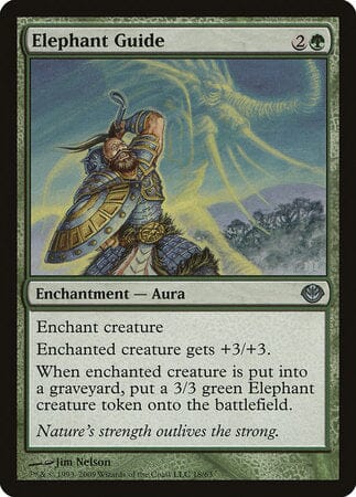 Elephant Guide [Duel Decks: Garruk vs. Liliana] MTG Single Magic: The Gathering  | Multizone: Comics And Games