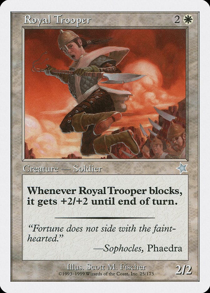 Royal Trooper [Starter 1999] MTG Single Magic: The Gathering  | Multizone: Comics And Games