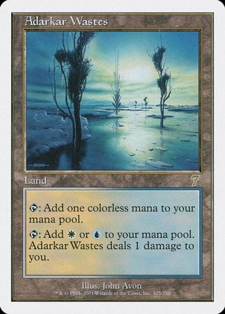 Adarkar Wastes [Seventh Edition] MTG Single Magic: The Gathering  | Multizone: Comics And Games