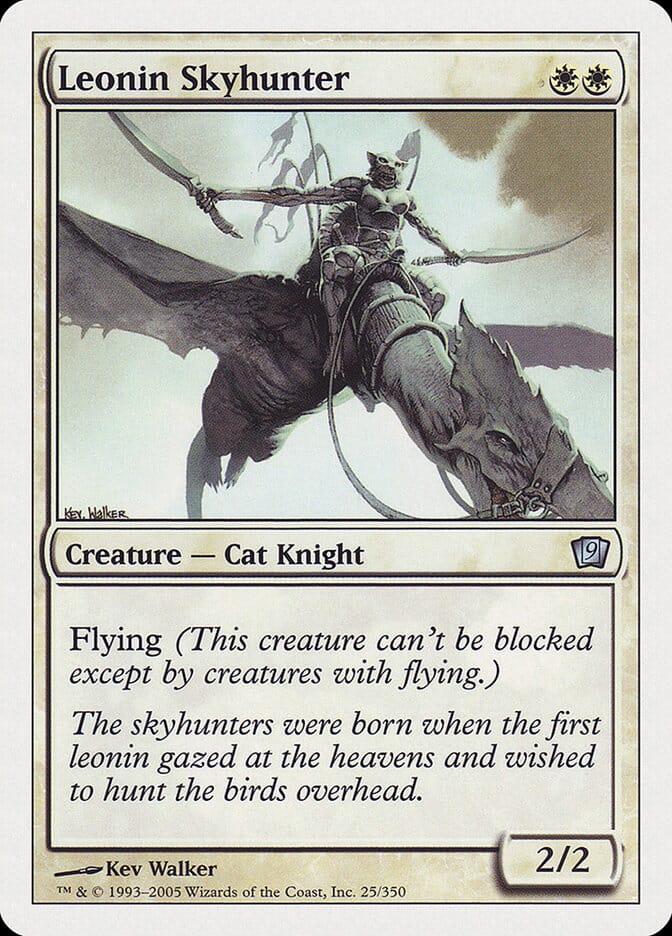 Leonin Skyhunter [Ninth Edition] MTG Single Magic: The Gathering  | Multizone: Comics And Games
