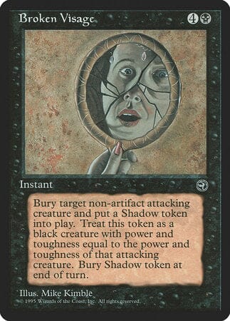 Broken Visage [Homelands] MTG Single Magic: The Gathering  | Multizone: Comics And Games