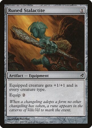 Runed Stalactite [Lorwyn] MTG Single Magic: The Gathering  | Multizone: Comics And Games