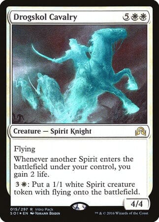 Drogskol Cavalry [Shadows over Innistrad Promos] MTG Single Magic: The Gathering  | Multizone: Comics And Games