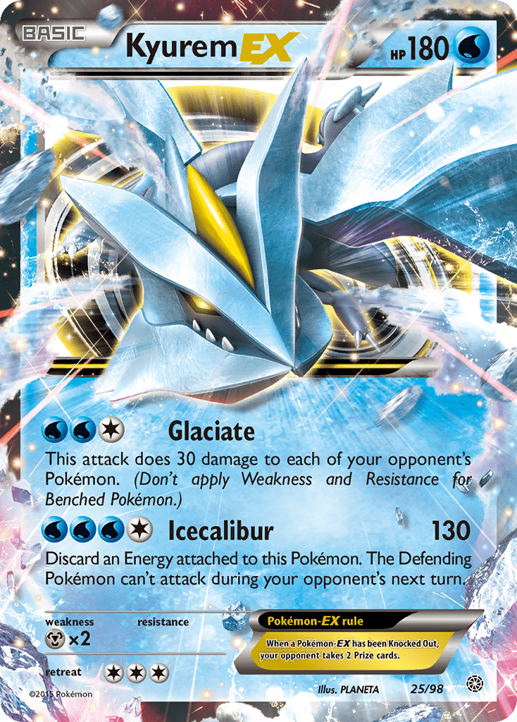 Kyurem EX (25/98) [XY: Ancient Origins] Pokemon Single Pokémon  | Multizone: Comics And Games