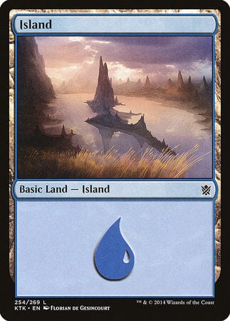 Island (254) [Khans of Tarkir] MTG Single Magic: The Gathering  | Multizone: Comics And Games