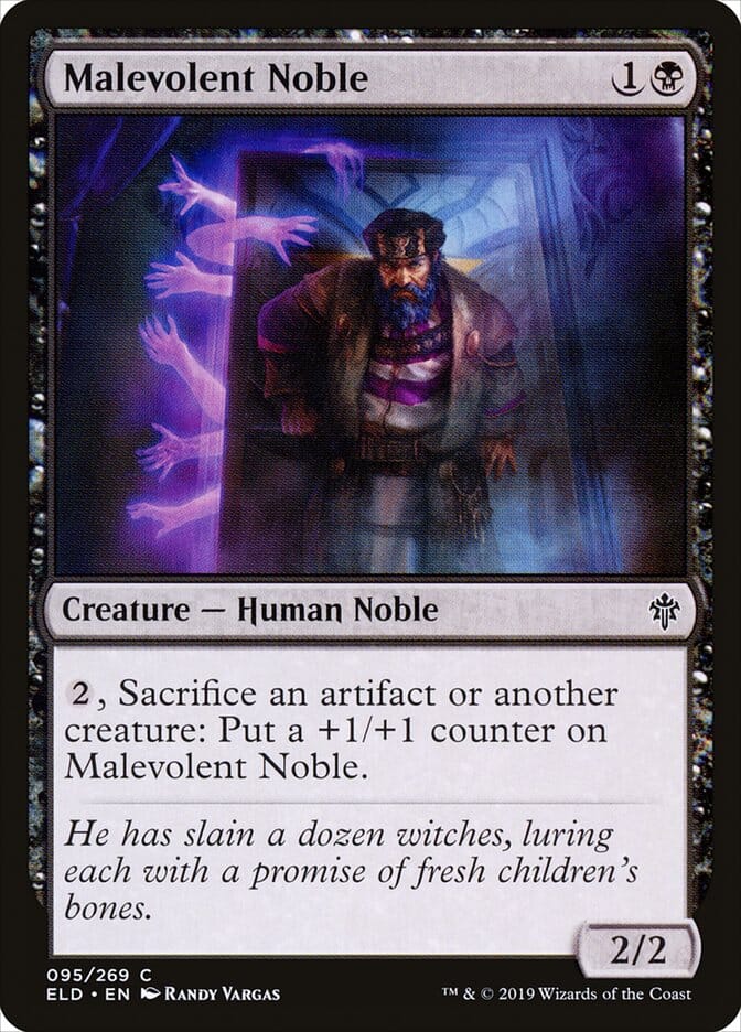 Malevolent Noble [Throne of Eldraine] MTG Single Magic: The Gathering  | Multizone: Comics And Games