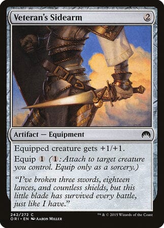 Veteran's Sidearm [Magic Origins] MTG Single Magic: The Gathering  | Multizone: Comics And Games