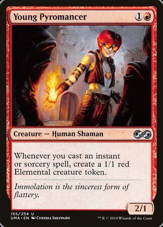 Young Pyromancer [Ultimate Masters] MTG Single Magic: The Gathering  | Multizone: Comics And Games