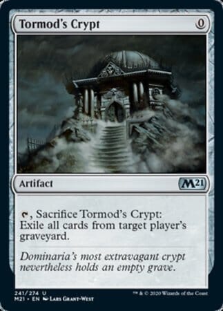 Tormod's Crypt [Core Set 2021] MTG Single Magic: The Gathering  | Multizone: Comics And Games