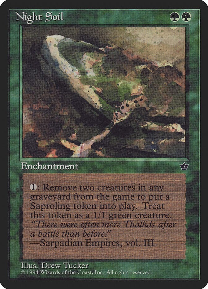 Night Soil (Drew Tucker) [Fallen Empires] MTG Single Magic: The Gathering  | Multizone: Comics And Games