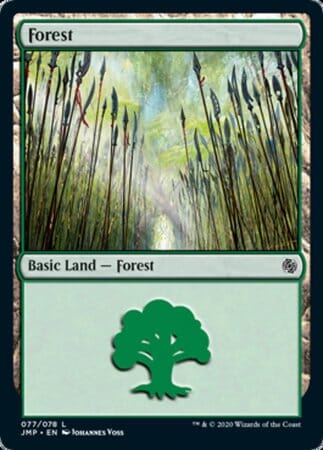 Forest (77) [Jumpstart] MTG Single Magic: The Gathering  | Multizone: Comics And Games