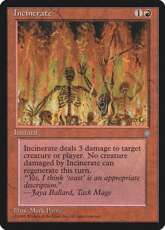 Incinerate [Ice Age] MTG Single Magic: The Gathering  | Multizone: Comics And Games