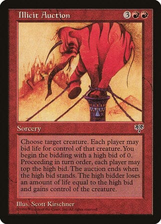 Illicit Auction [Mirage] MTG Single Magic: The Gathering  | Multizone: Comics And Games