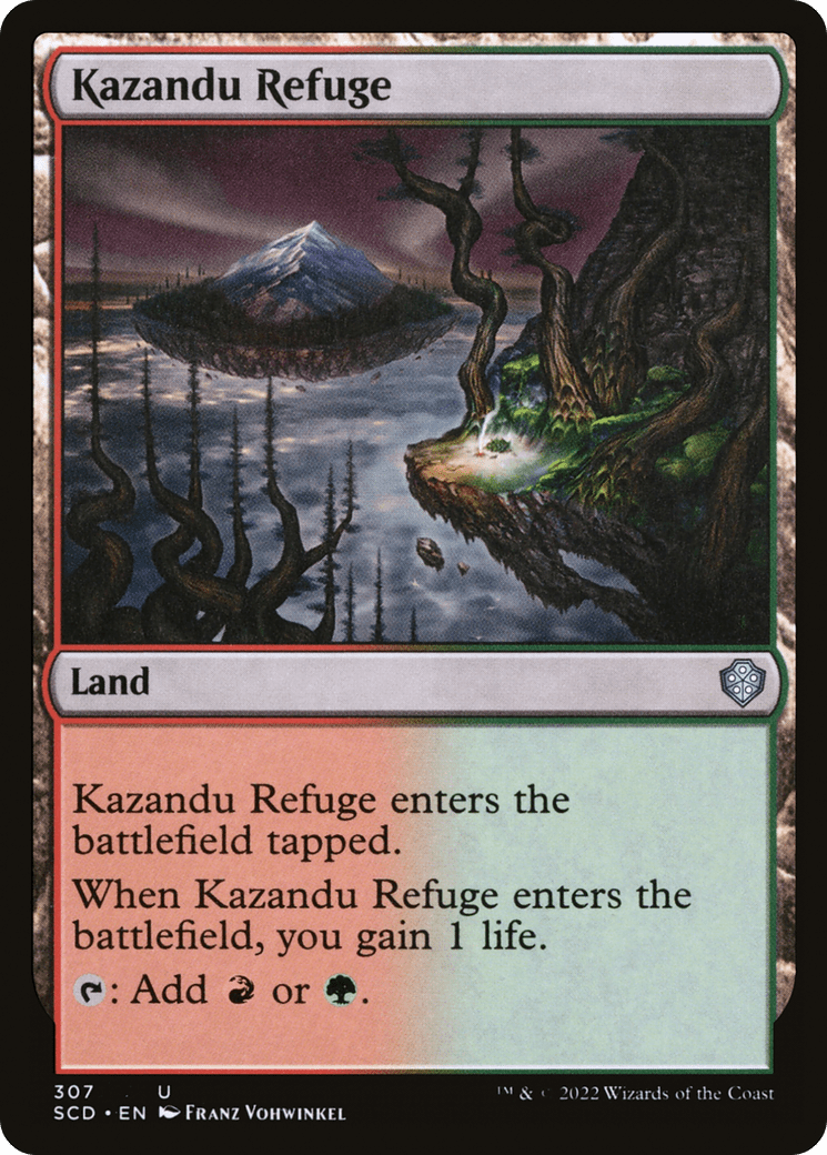 Kazandu Refuge [Starter Commander Decks] MTG Single Magic: The Gathering  | Multizone: Comics And Games