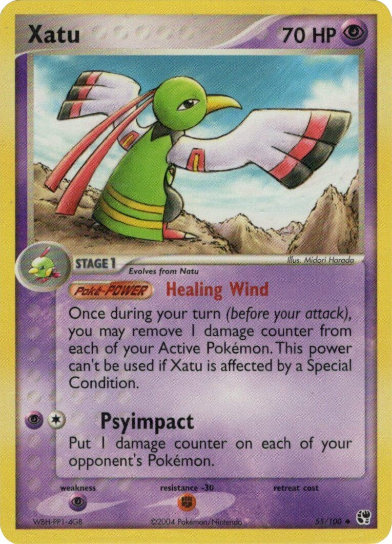Xatu (55/100) [EX: Battle Stadium] Pokemon Single Pokémon  | Multizone: Comics And Games