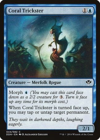 Coral Trickster [Duel Decks: Speed vs. Cunning] MTG Single Magic: The Gathering  | Multizone: Comics And Games