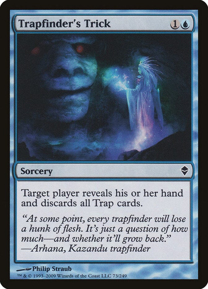 Trapfinder's Trick [Zendikar] MTG Single Magic: The Gathering  | Multizone: Comics And Games