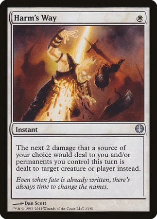 Harm's Way [Duel Decks: Knights vs. Dragons] MTG Single Magic: The Gathering  | Multizone: Comics And Games