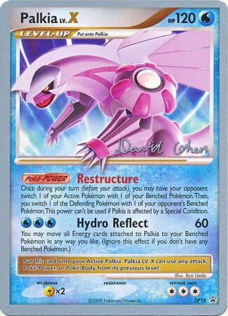 Palkia LV.X (DP18) (Stallgon - David Cohen) [World Championships 2009] Pokemon Single Pokémon  | Multizone: Comics And Games