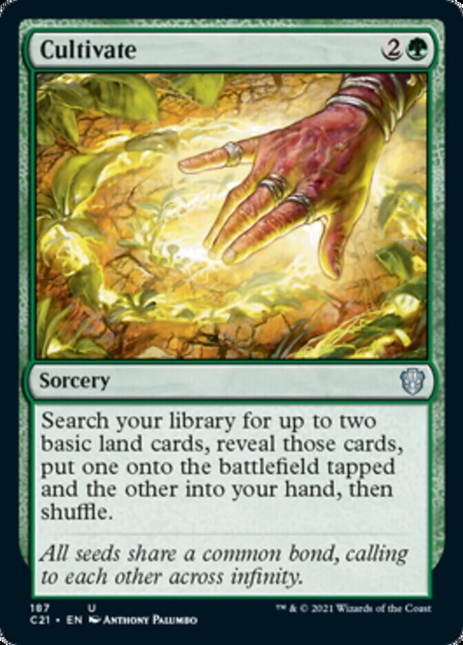 Cultivate [Commander 2021] MTG Single Magic: The Gathering  | Multizone: Comics And Games