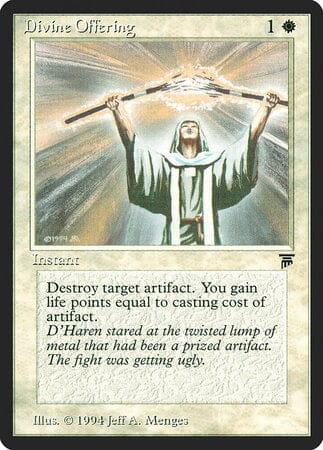 Divine Offering [Legends] MTG Single Magic: The Gathering  | Multizone: Comics And Games
