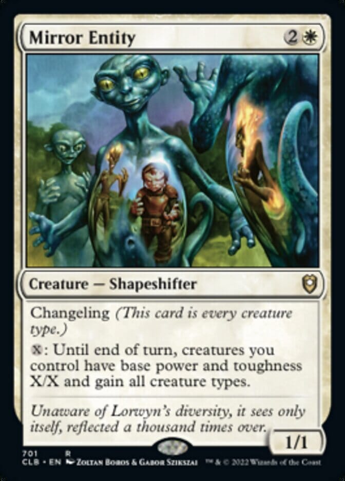 Mirror Entity [Commander Legends: Battle for Baldur's Gate] MTG Single Magic: The Gathering  | Multizone: Comics And Games