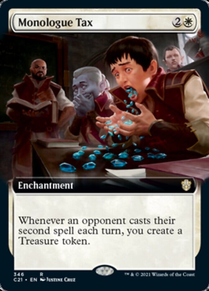 Monologue Tax (Extended) [Commander 2021] MTG Single Magic: The Gathering  | Multizone: Comics And Games