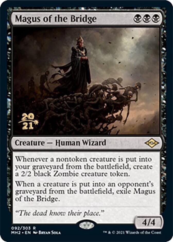 Magus of the Bridge [Modern Horizons 2 Prerelease Promos] MTG Single Magic: The Gathering  | Multizone: Comics And Games
