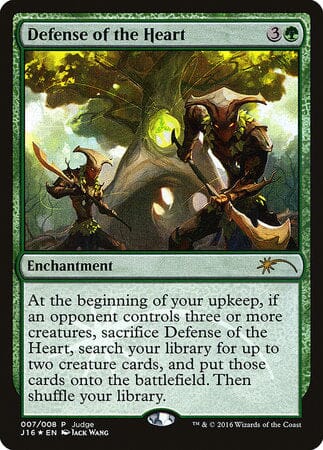 Defense of the Heart [Judge Gift Cards 2016] MTG Single Magic: The Gathering  | Multizone: Comics And Games