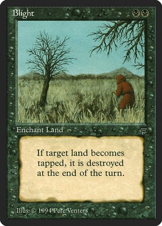 Blight [Legends] MTG Single Magic: The Gathering  | Multizone: Comics And Games