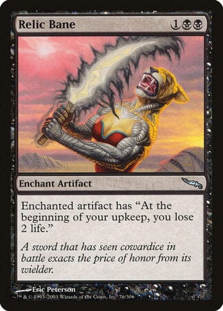 Relic Bane [Mirrodin] MTG Single Magic: The Gathering  | Multizone: Comics And Games