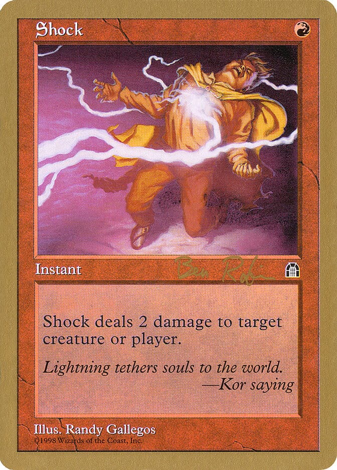 Shock (Ben Rubin) [World Championship Decks 1998] MTG Single Magic: The Gathering  | Multizone: Comics And Games