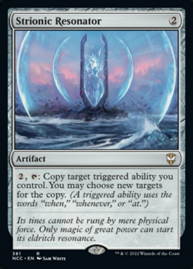 Strionic Resonator [Streets of New Capenna Commander] MTG Single Magic: The Gathering  | Multizone: Comics And Games