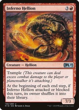 Inferno Hellion [Core Set 2019] MTG Single Magic: The Gathering  | Multizone: Comics And Games