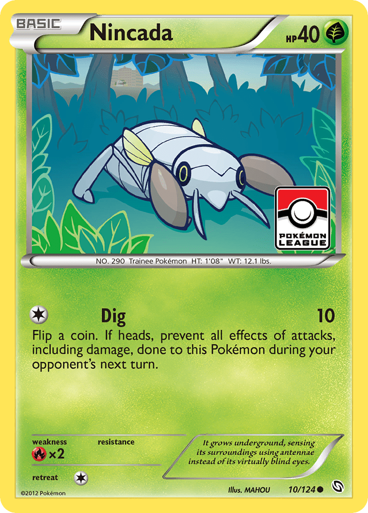 Nincada (10/124) [Black & White: Dragons Exalted] Pokemon Single Pokémon  | Multizone: Comics And Games
