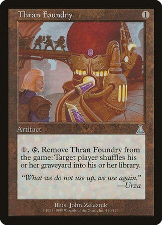 Thran Foundry [Urza's Destiny] MTG Single Magic: The Gathering  | Multizone: Comics And Games