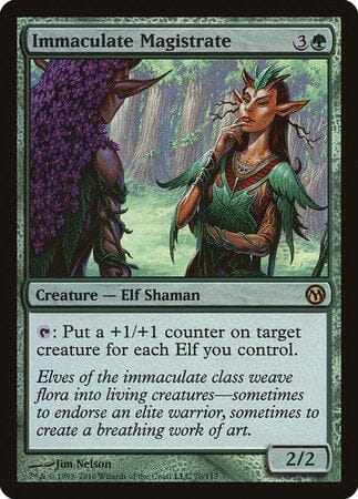 Immaculate Magistrate [Duels of the Planeswalkers] MTG Single Magic: The Gathering  | Multizone: Comics And Games