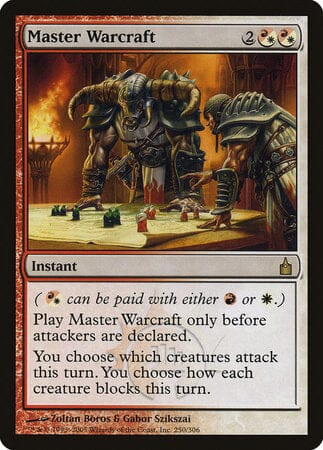 Master Warcraft [Ravnica: City of Guilds] MTG Single Magic: The Gathering  | Multizone: Comics And Games