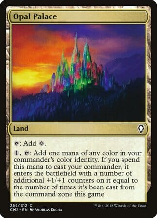 Opal Palace [Commander Anthology Volume II] MTG Single Magic: The Gathering  | Multizone: Comics And Games