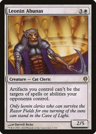 Leonin Abunas [Archenemy] MTG Single Magic: The Gathering  | Multizone: Comics And Games