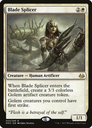 Blade Splicer [Modern Masters 2017] MTG Single Magic: The Gathering  | Multizone: Comics And Games