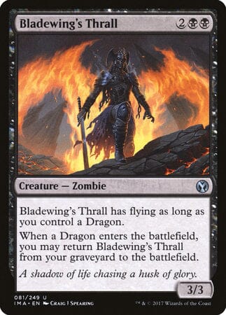 Bladewing's Thrall [Iconic Masters] MTG Single Magic: The Gathering  | Multizone: Comics And Games