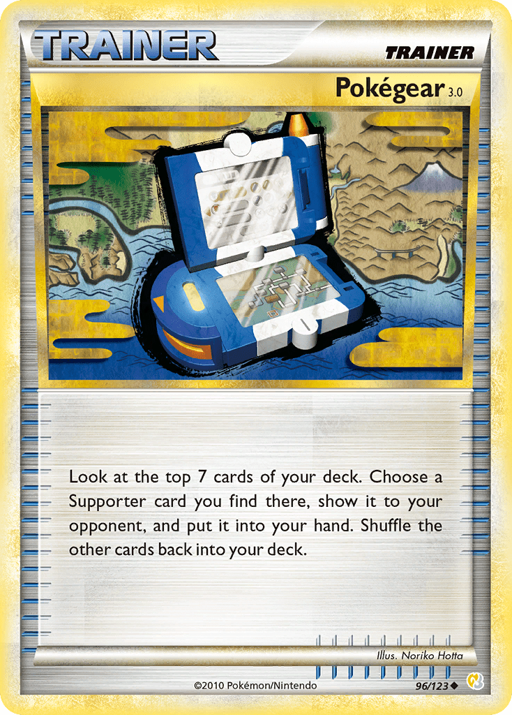 Pokegear 3.0 (96/123) [HeartGold & SoulSilver: Base Set] Pokemon Single Pokémon  | Multizone: Comics And Games
