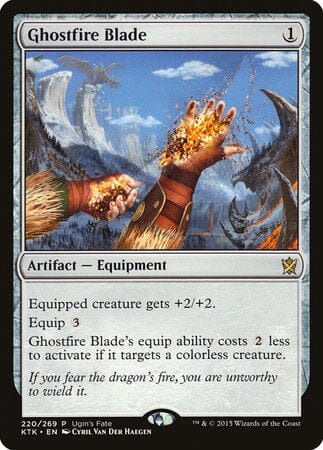 Ghostfire Blade [Ugin's Fate] MTG Single Magic: The Gathering  | Multizone: Comics And Games