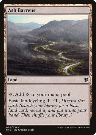 Ash Barrens [Commander 2016] MTG Single Magic: The Gathering  | Multizone: Comics And Games