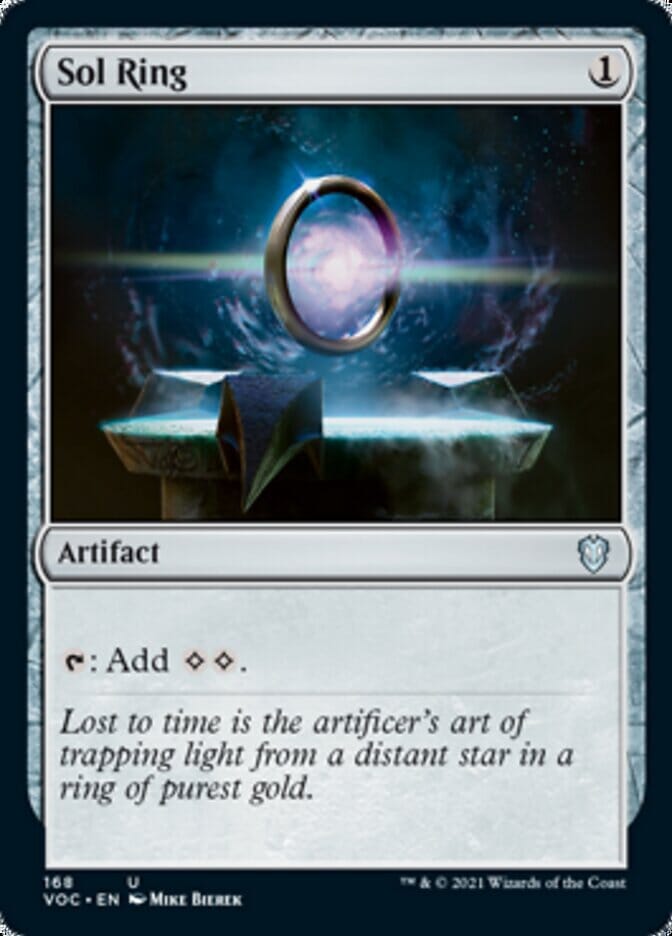 Sol Ring [Innistrad: Crimson Vow Commander] MTG Single Magic: The Gathering  | Multizone: Comics And Games